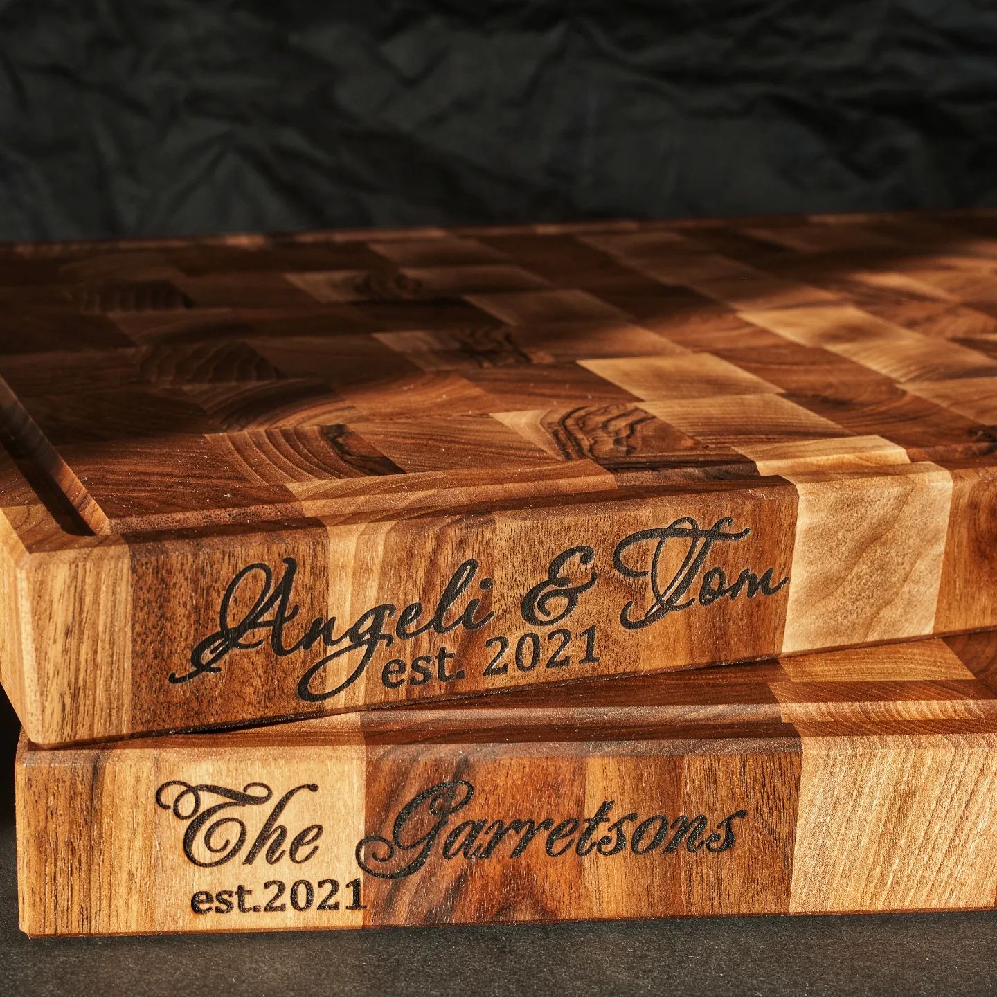 Personalized Walnut Cutting Board