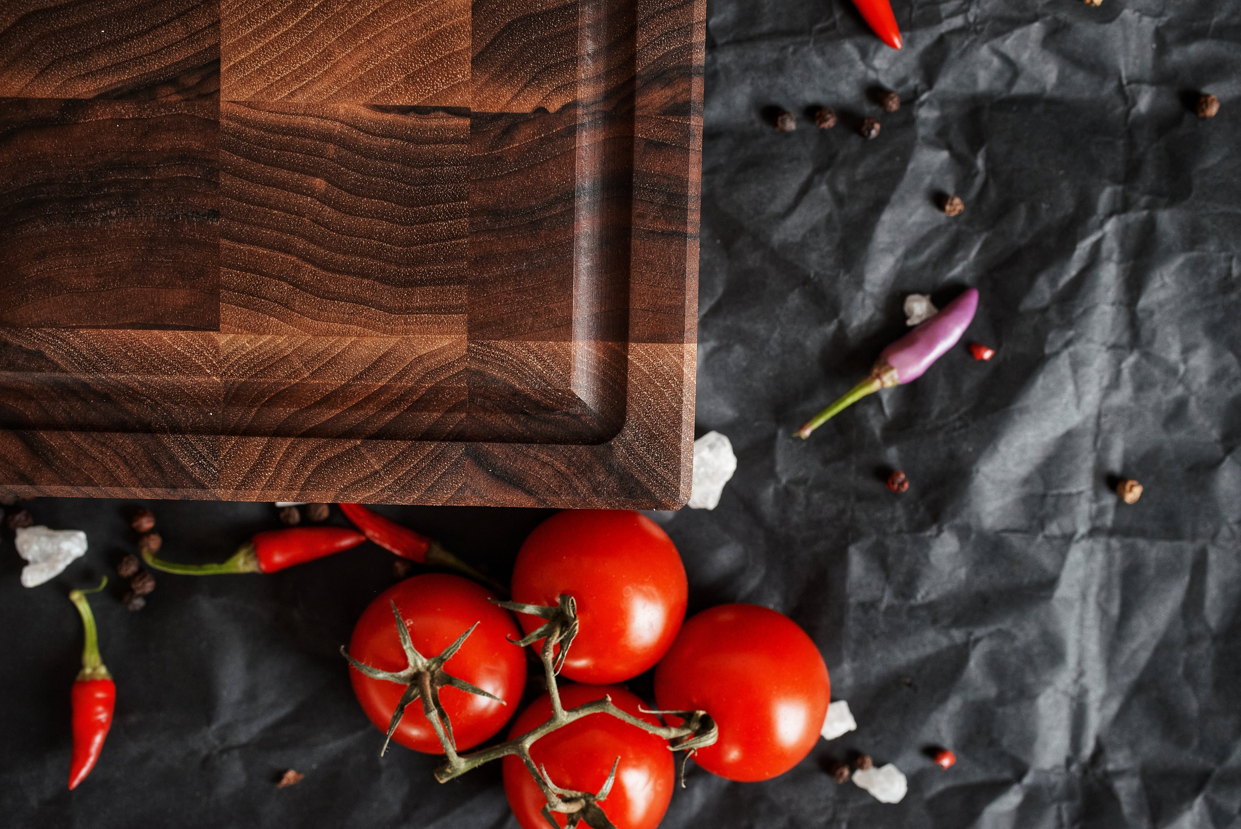 Personalized Walnut End Grain Cutting Board